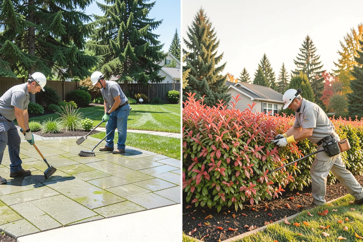 Tree Mulching in Mukilteo, Snohomish County, WA - Clear weeds and turf from the drip-line area