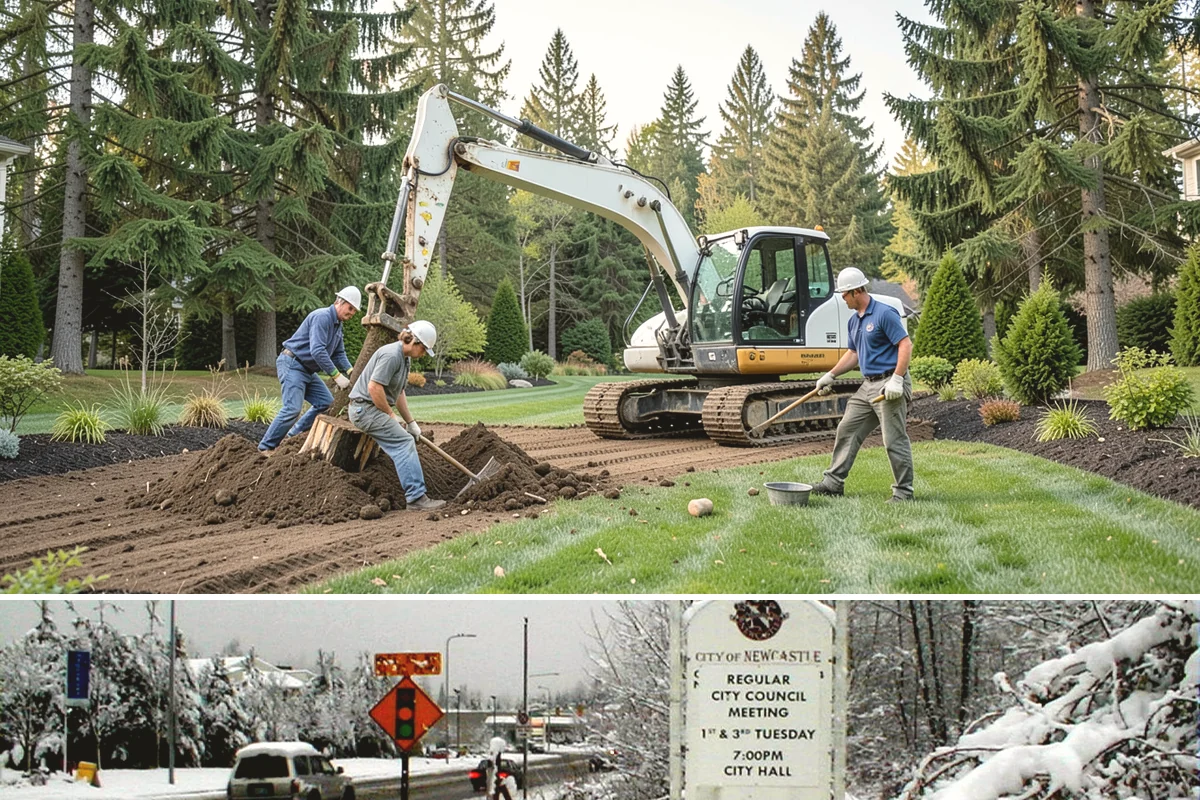 Tree Mulching in Newcastle, King County, WA - Best refreshed in spring and fall so mulch insulates PNW roots through summer dry spells and wet winters.