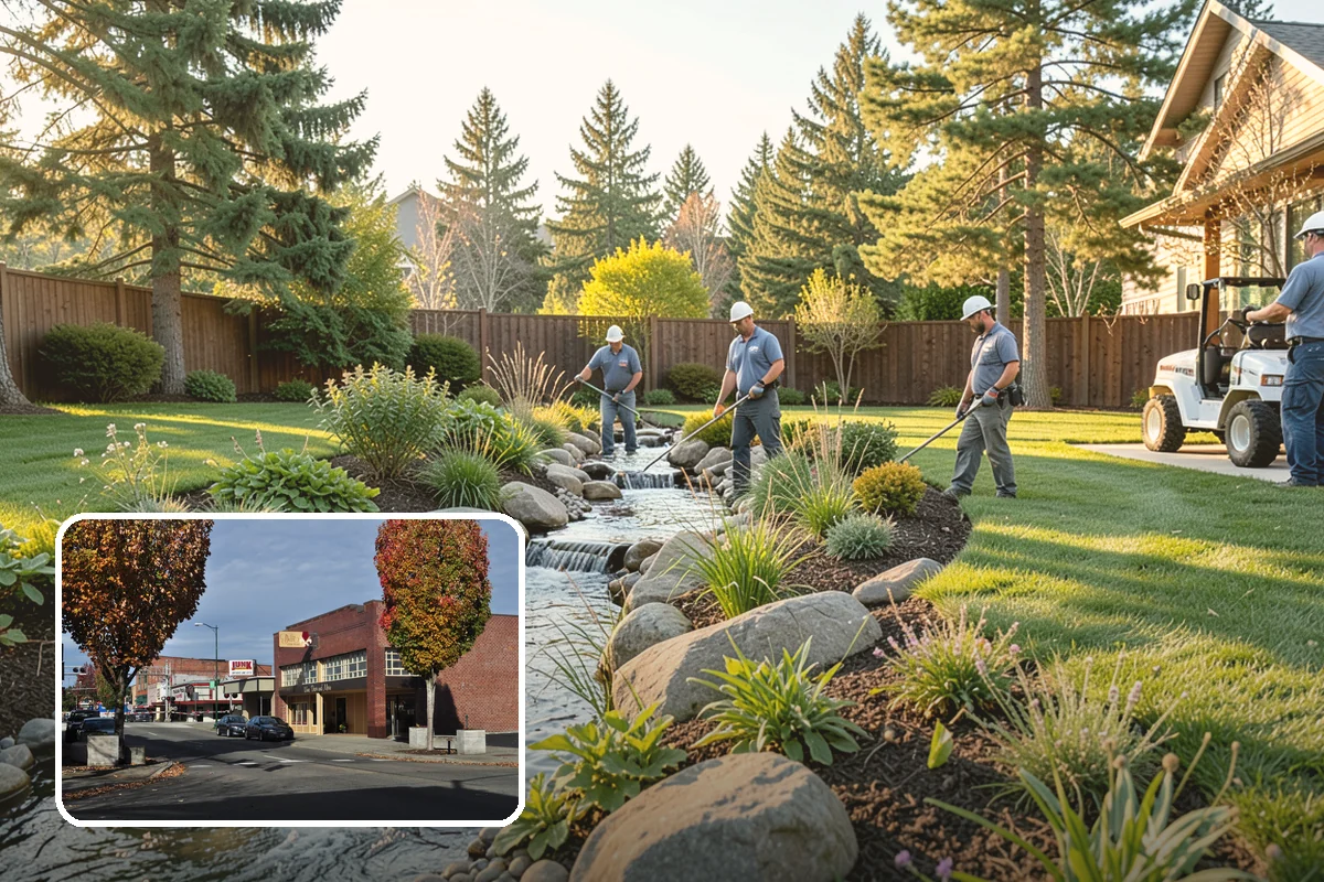 Tree Mulching in Puyallup, Pierce County, WA - Conserves soil moisture and moderates temperature