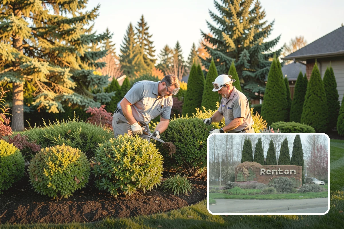 Tree Mulching in Renton, King County, WA - Conserves soil moisture and moderates temperature