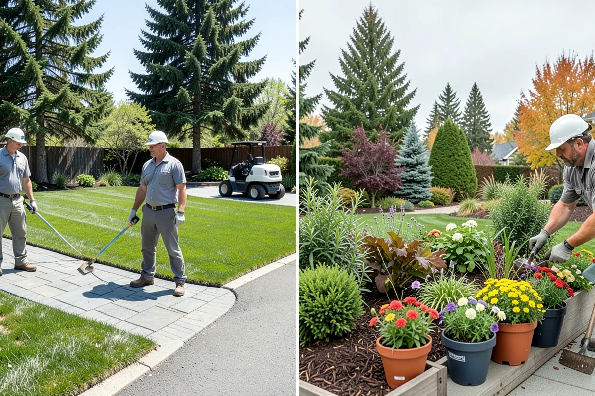 Tree Mulching in Seattle, King County, WA - Clear weeds and turf from the drip-line area