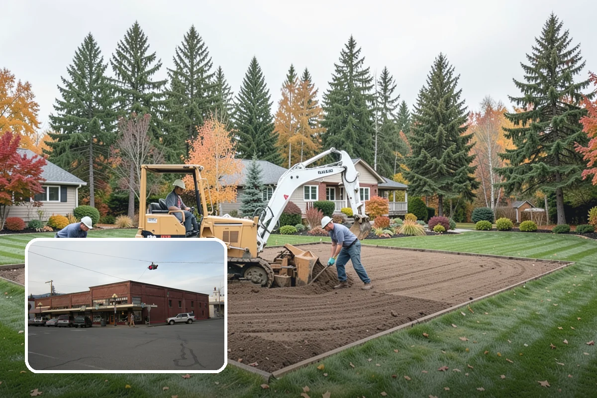 Tree Mulching in Sedro-Woolley, Skagit County, WA - Conserves soil moisture and moderates temperature