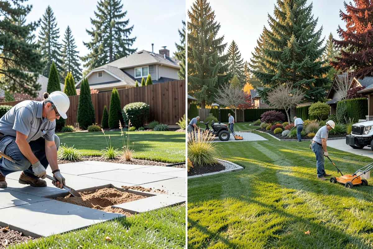 Tree Mulching in Shoreline, King County, WA - Clear weeds and turf from the drip-line area