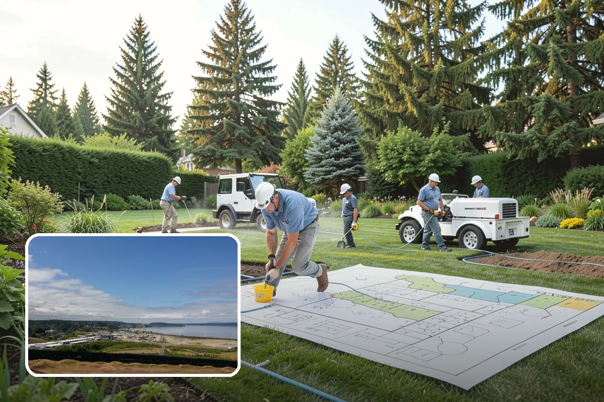 Tree Mulching in University Place, Pierce County, WA - Conserves soil moisture and moderates temperature