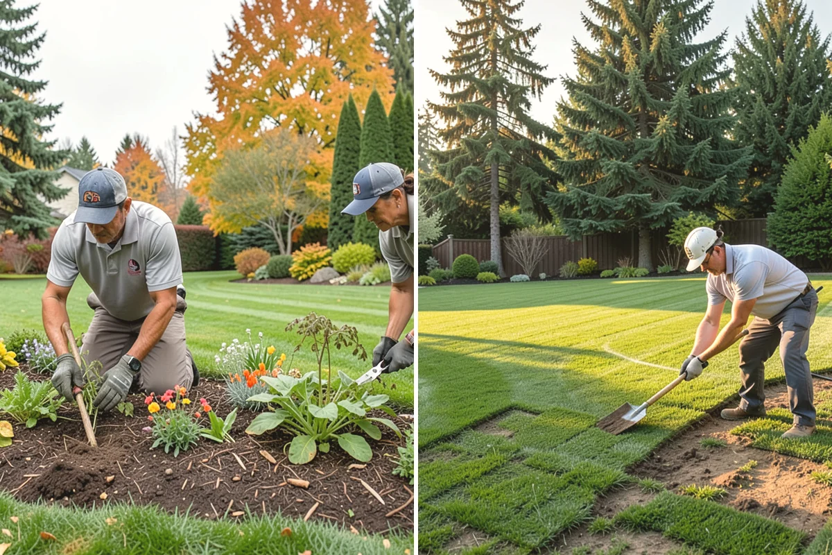 Tree Mulching in University Place, Pierce County, WA - Clear weeds and turf from the drip-line area