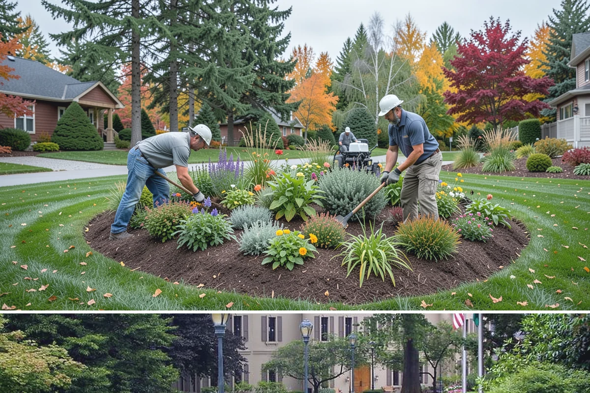 Tree Mulching in Woodinville, King County, WA - Best refreshed in spring and fall so mulch insulates PNW roots through summer dry spells and wet winters.