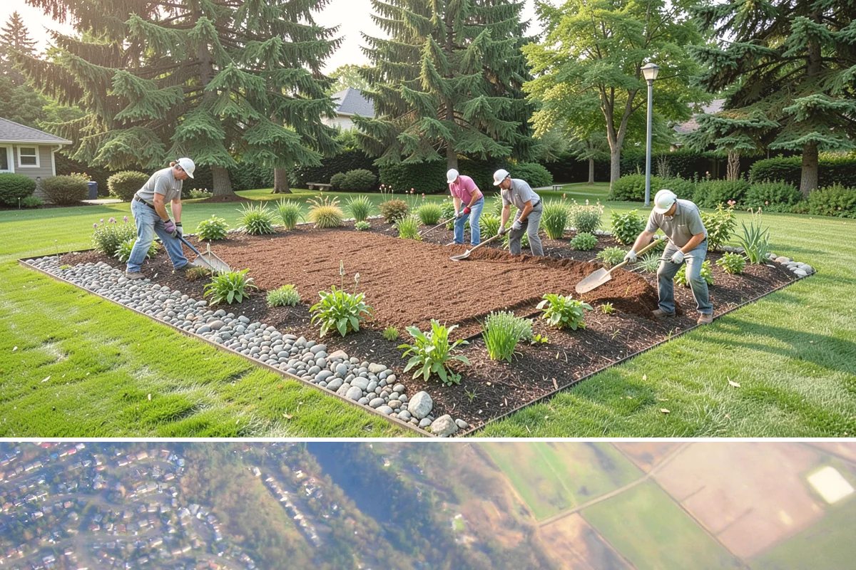 Tree Planting in Algona, King County, WA - Fall is ideal in the Pacific Northwest so winter rains establish roots, though early spring planting works well before summer dry...