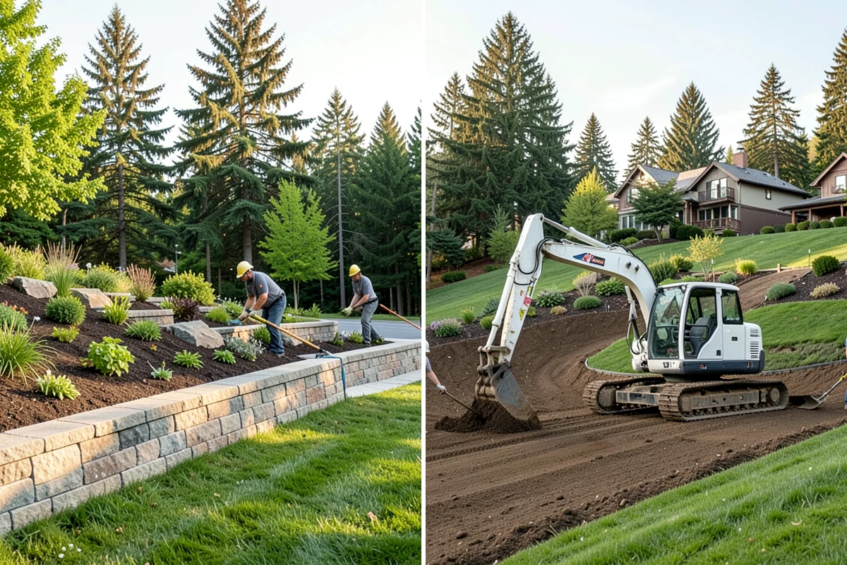 Tree Planting in Arlington, Snohomish County, WA - Assess site drainage, light, and mature spacing