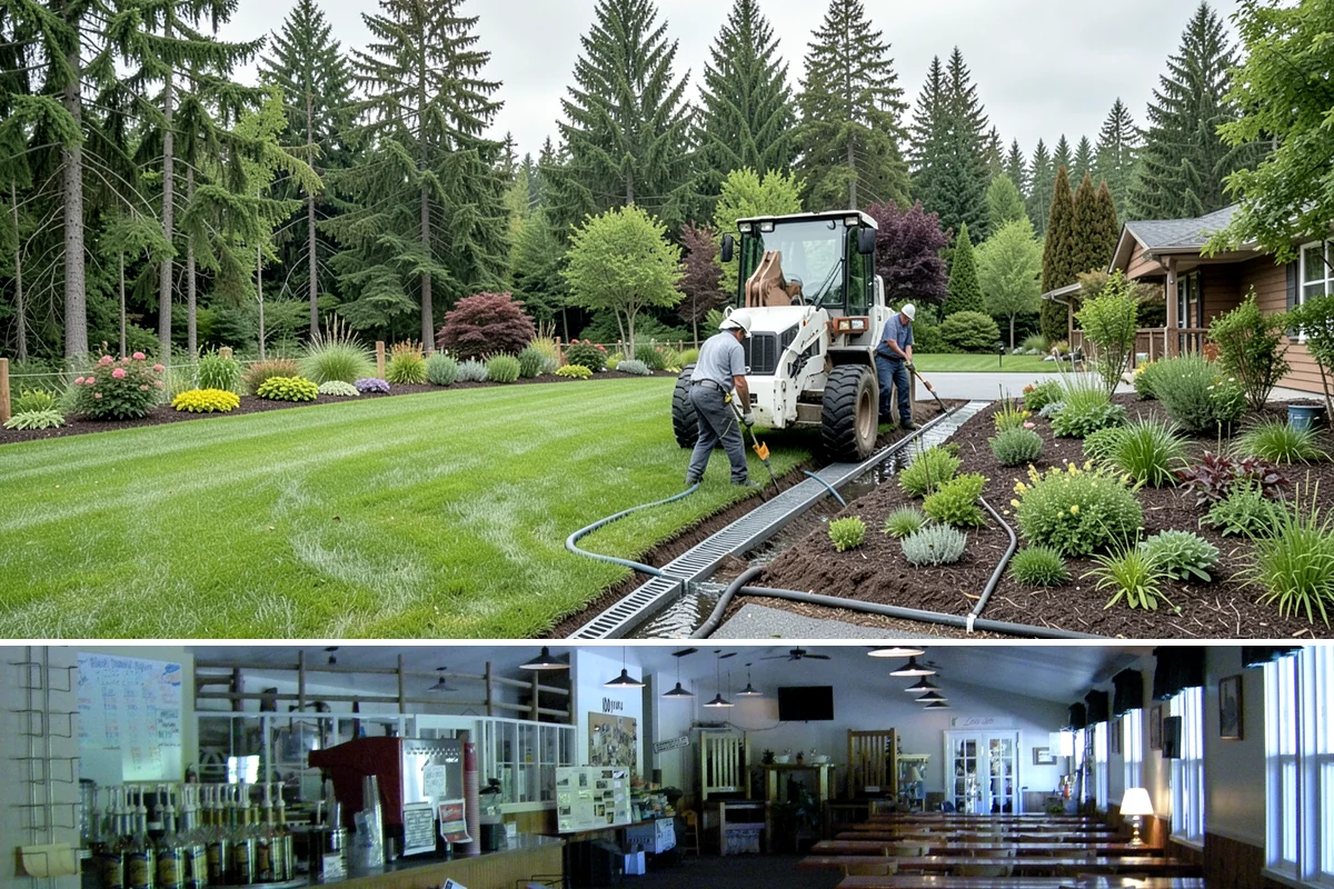 Tree Planting in Black Diamond, King County, WA - Fall is ideal in the Pacific Northwest so winter rains establish roots, though early spring planting works well before summer dry...