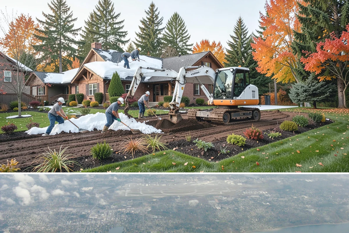 Tree Planting in Burien, King County, WA - Fall is ideal in the Pacific Northwest so winter rains establish roots, though early spring planting works well before summer dry...