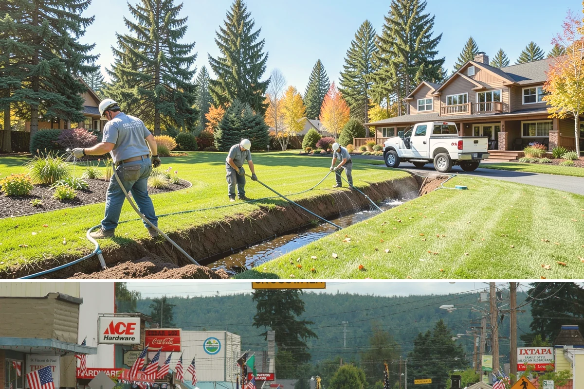 Tree Planting in Carnation, King County, WA - Fall is ideal in the Pacific Northwest so winter rains establish roots, though early spring planting works well before summer dry...