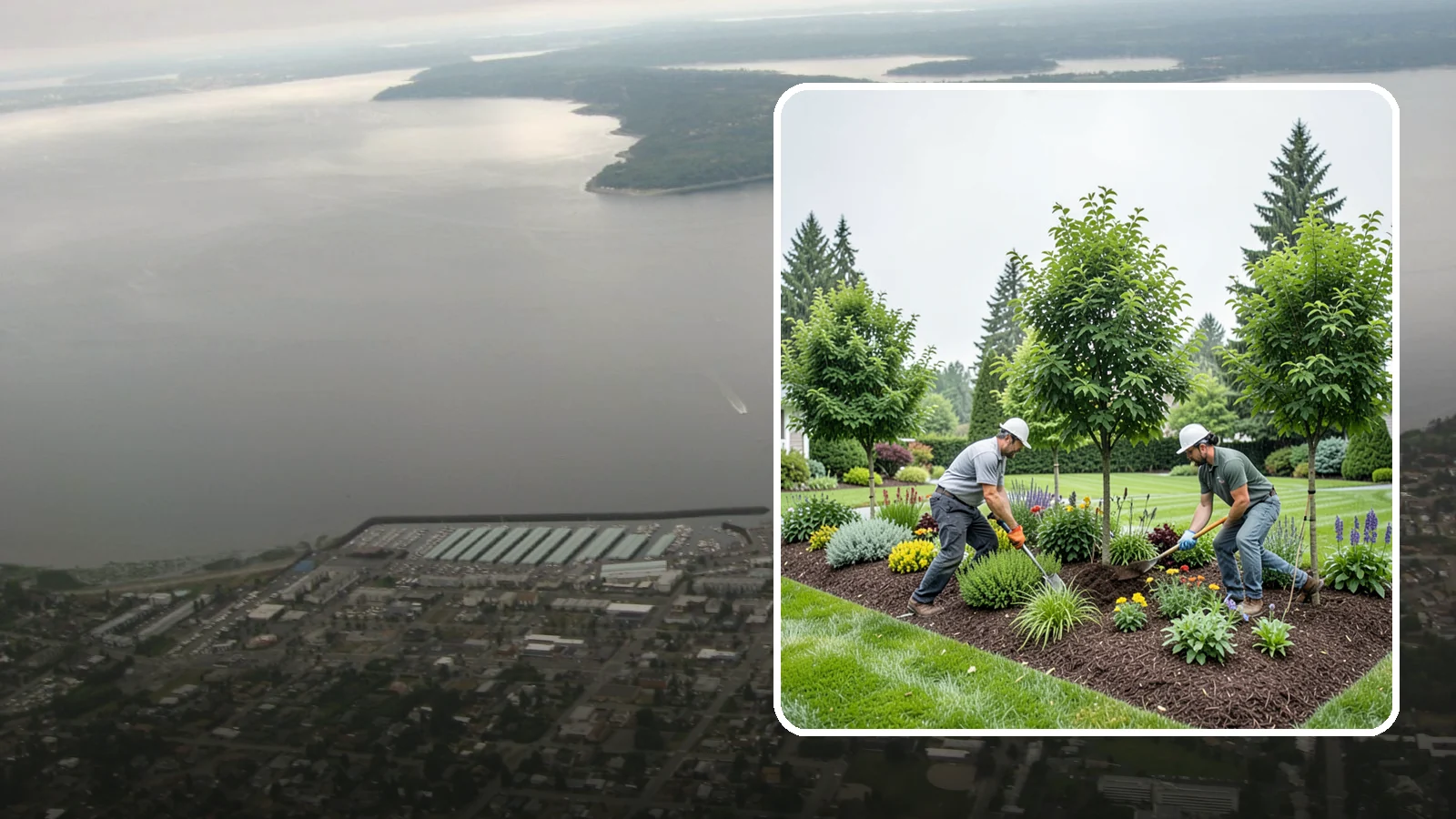 Tree Planting in Des Moines, King County, WA - We plant healthy, well-sited trees that flourish in Puget Sound's mild, rainy climate.