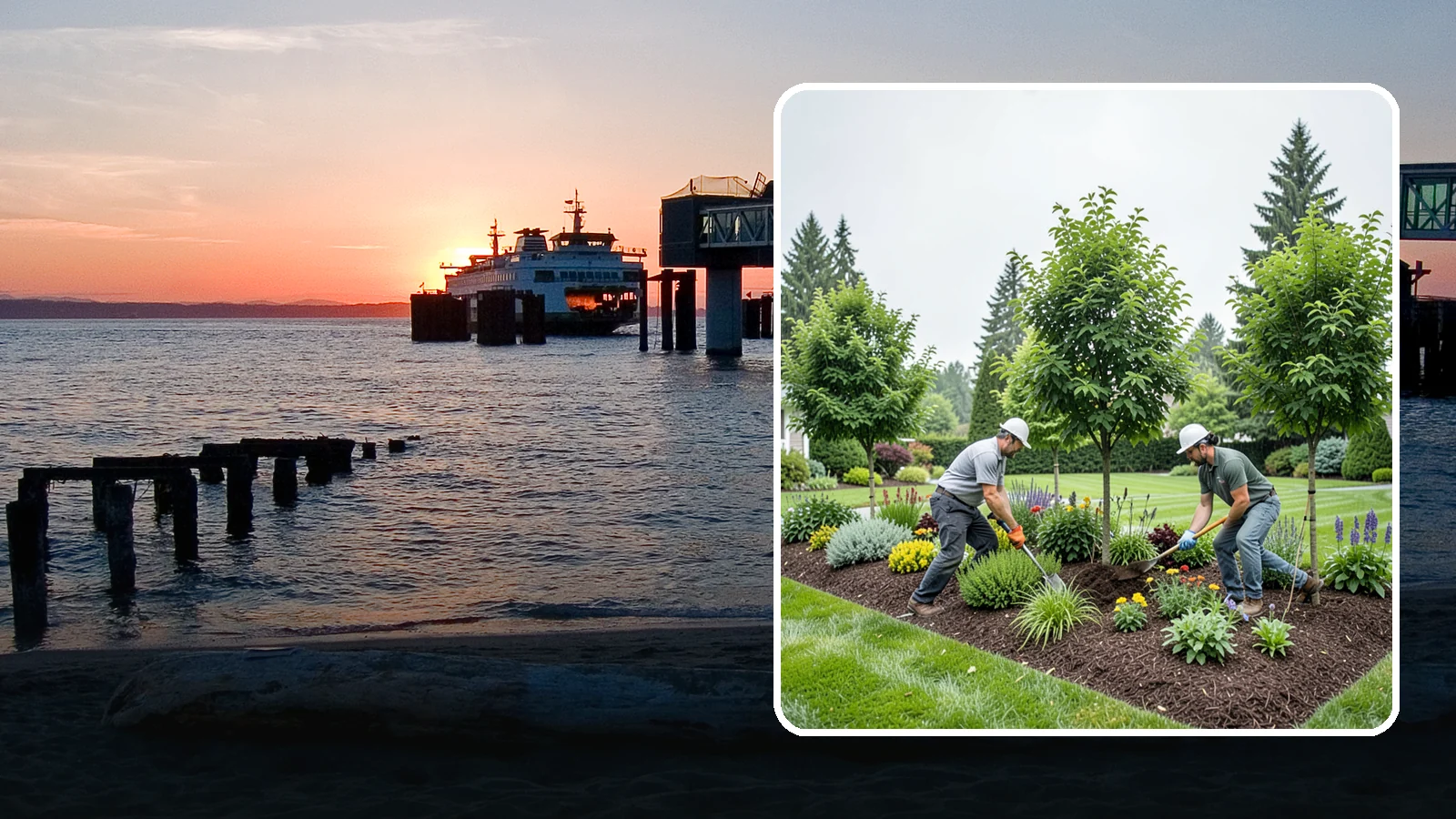 Tree Planting in Edmonds, Snohomish County, WA - We plant healthy, well-sited trees that flourish in Puget Sound's mild, rainy climate.