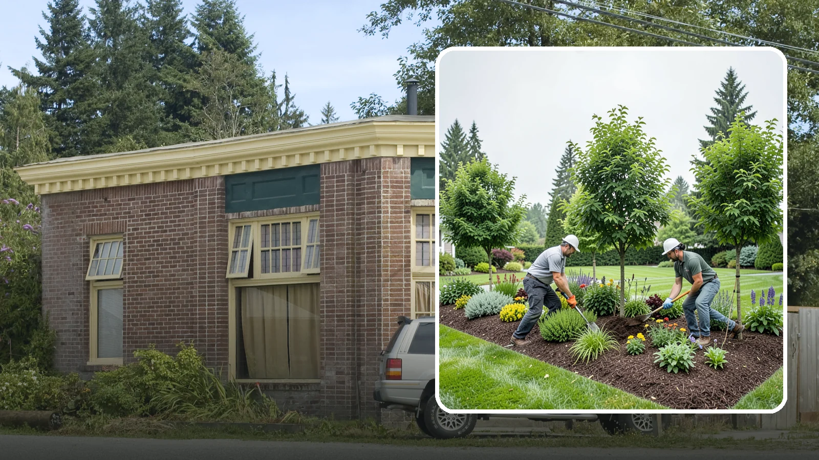 Tree Planting in Hamilton, Skagit County, WA - We plant healthy, well-sited trees that flourish in Puget Sound's mild, rainy climate.