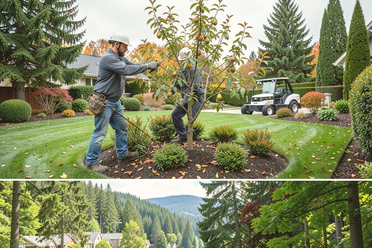 Tree Planting in Lake Forest Park, King County, WA - Fall is ideal in the Pacific Northwest so winter rains establish roots, though early spring planting works well before summer dry...