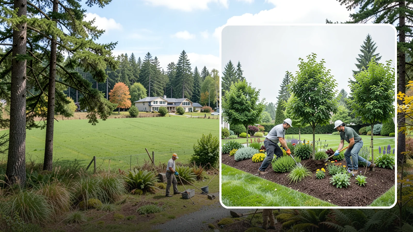 Tree Planting in Lyman, Skagit County, WA - We plant healthy, well-sited trees that flourish in Puget Sound's mild, rainy climate.
