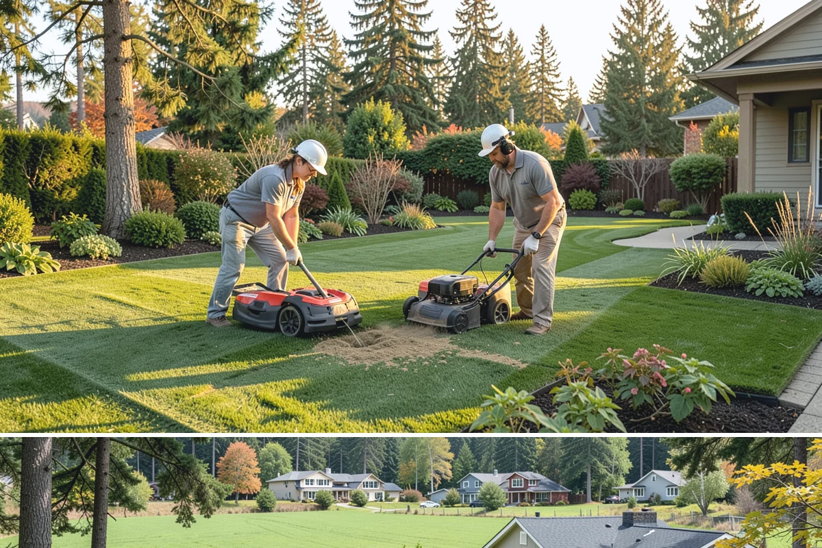Tree Planting in Lyman, Skagit County, WA - Fall is ideal in the Pacific Northwest so winter rains establish roots, though early spring planting works well before summer dry...