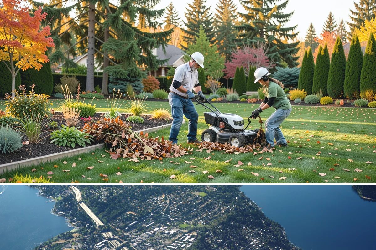Tree Planting in Mercer Island, King County, WA - Fall is ideal in the Pacific Northwest so winter rains establish roots, though early spring planting works well before summer dry...
