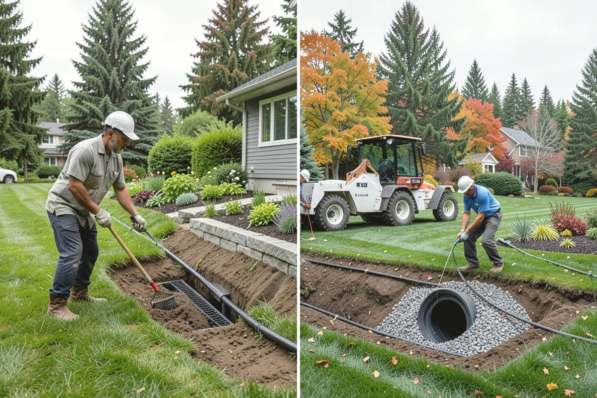 Tree Planting in North Bend, King County, WA - Assess site drainage, light, and mature spacing