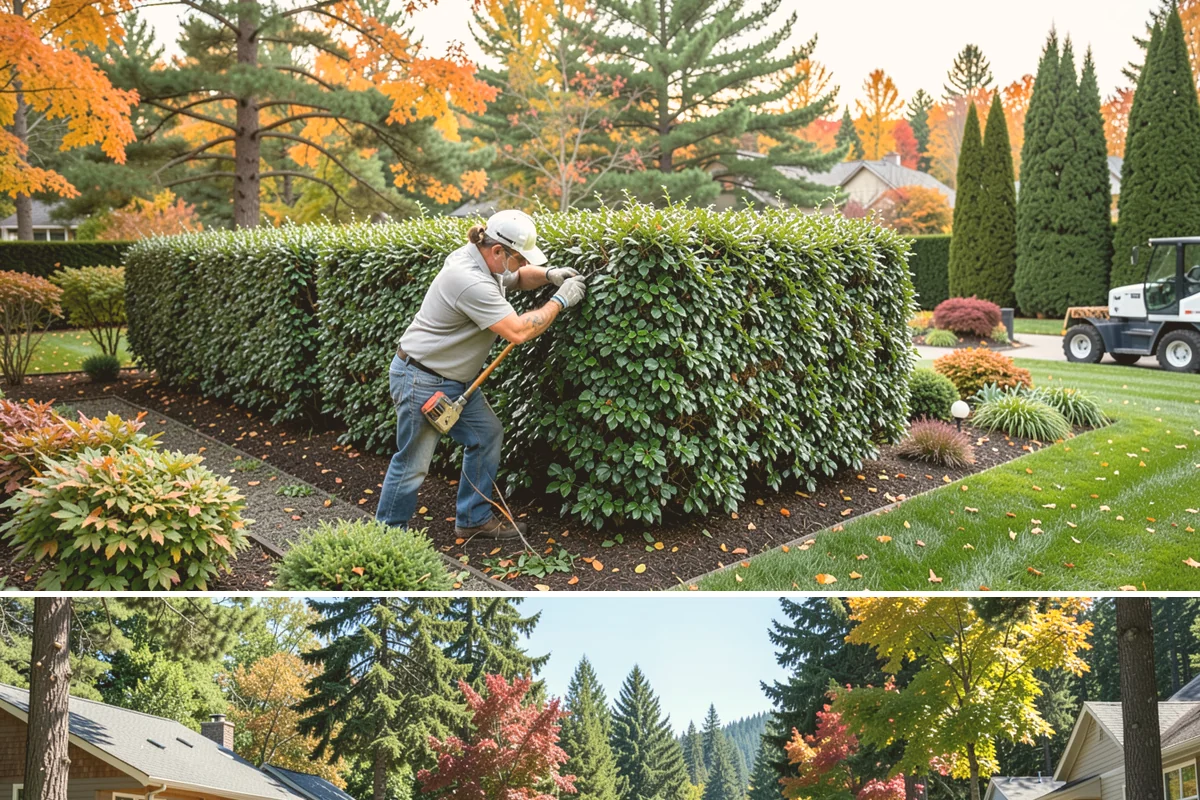 Tree Planting in Orting, Pierce County, WA - Fall is ideal in the Pacific Northwest so winter rains establish roots, though early spring planting works well before summer dry...