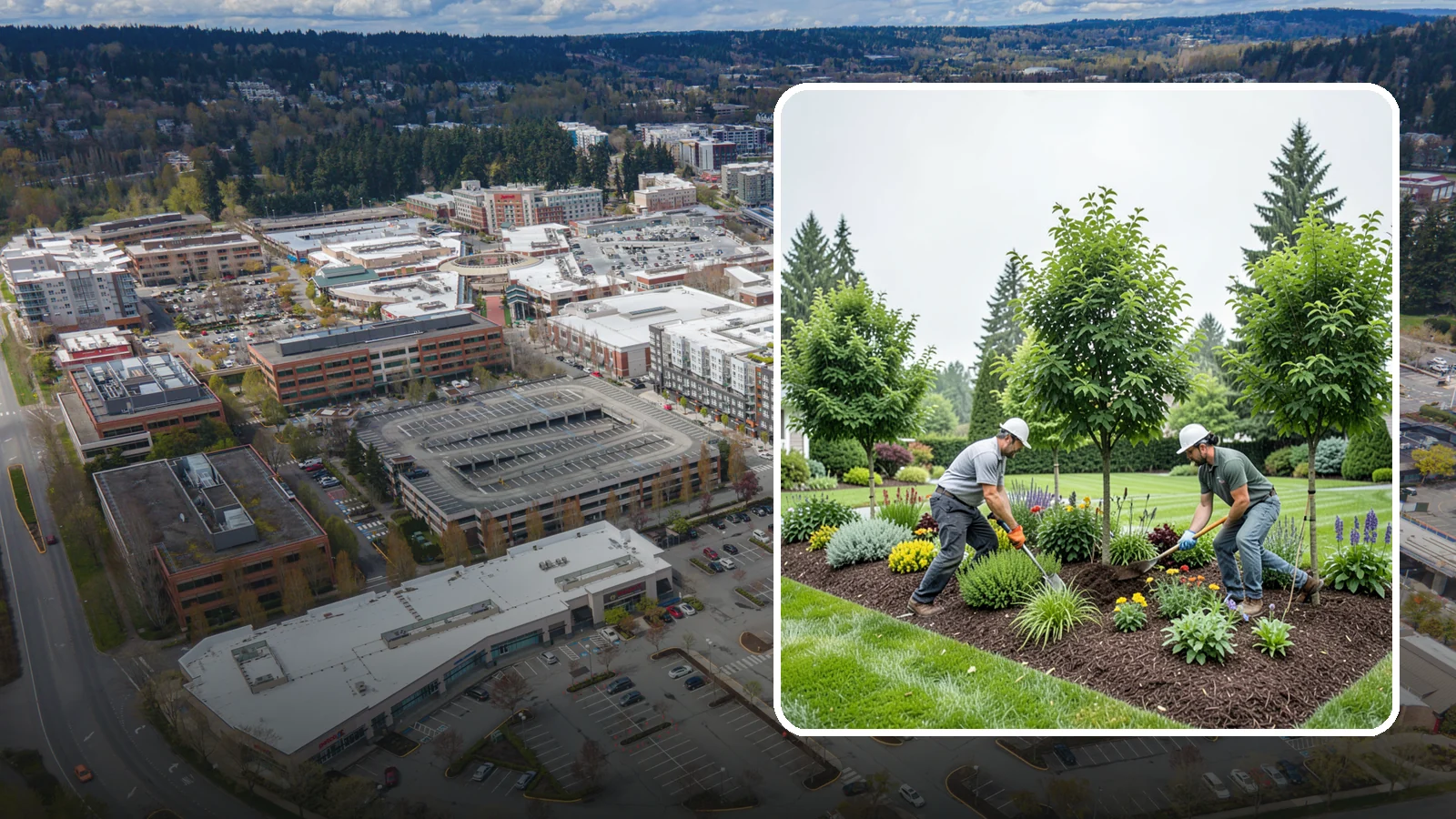 Tree Planting in Redmond, King County, WA - We plant healthy, well-sited trees that flourish in Puget Sound's mild, rainy climate.