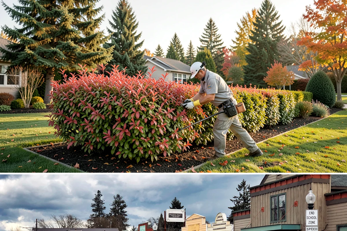 Tree Planting in Roy, Pierce County, WA - Fall is ideal in the Pacific Northwest so winter rains establish roots, though early spring planting works well before summer dry...