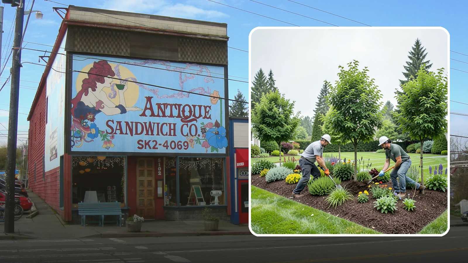 Tree Planting in Ruston, Pierce County, WA - We plant healthy, well-sited trees that flourish in Puget Sound's mild, rainy climate.