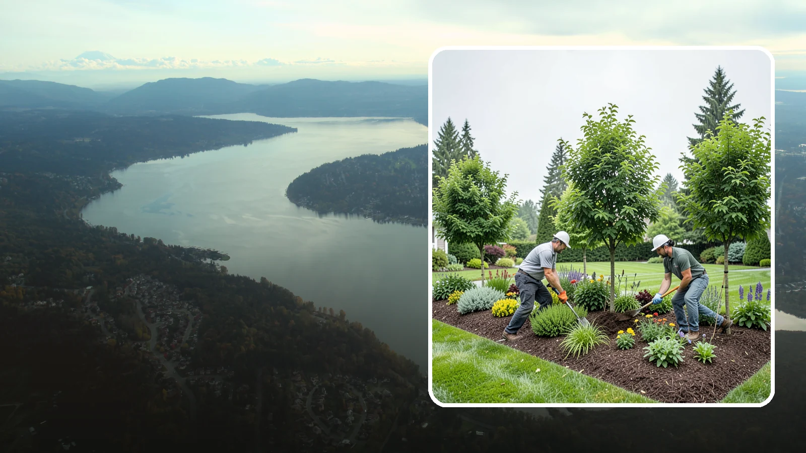 Tree Planting in Sammamish, King County, WA - We plant healthy, well-sited trees that flourish in Puget Sound's mild, rainy climate.
