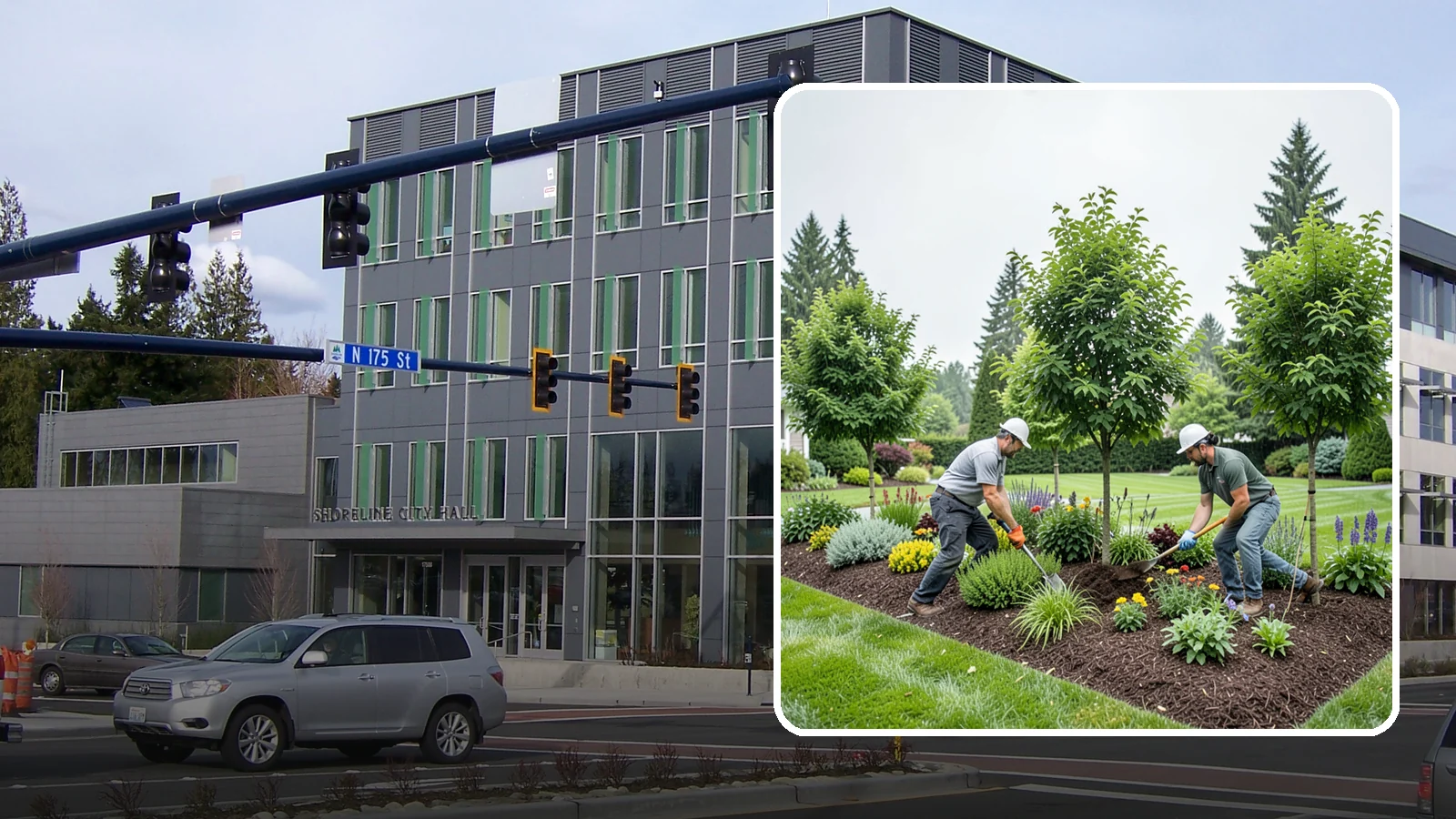 Tree Planting in Shoreline, King County, WA - We plant healthy, well-sited trees that flourish in Puget Sound's mild, rainy climate.