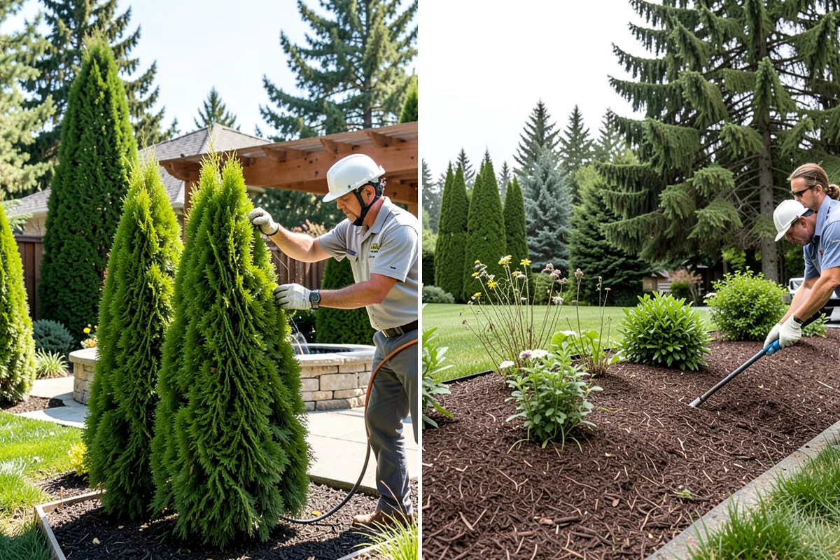 Tree Planting in Shoreline, King County, WA - Assess site drainage, light, and mature spacing