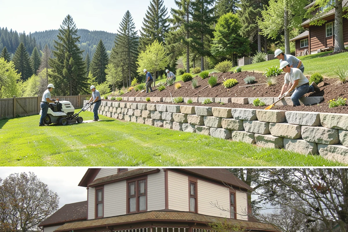 Tree Planting in Sumner, Pierce County, WA - Fall is ideal in the Pacific Northwest so winter rains establish roots, though early spring planting works well before summer dry...