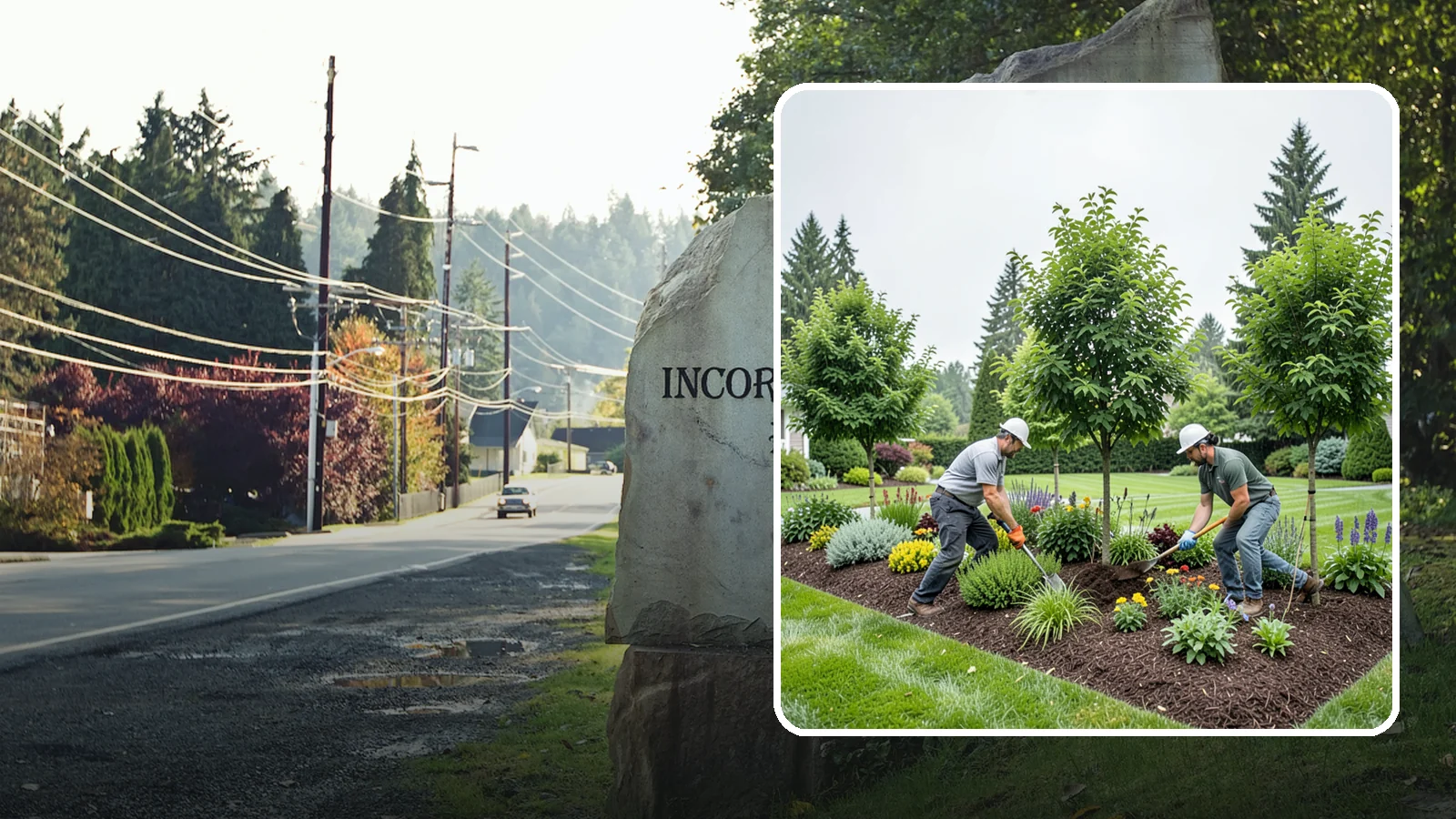 Tree Planting in Wilkeson, Pierce County, WA - We plant healthy, well-sited trees that flourish in Puget Sound's mild, rainy climate.