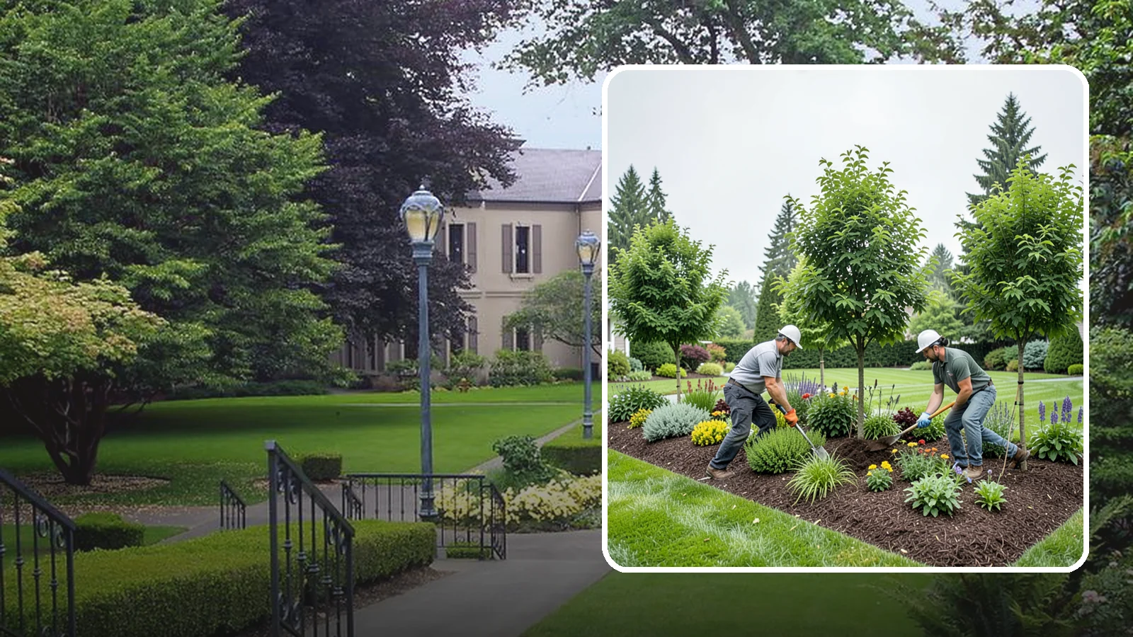 Tree Planting in Woodinville, King County, WA - We plant healthy, well-sited trees that flourish in Puget Sound's mild, rainy climate.