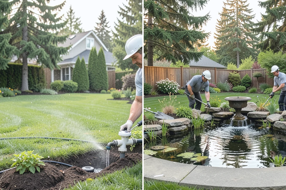 Tree Staking in Auburn, King County, WA - Assess the tree, lean, and prevailing wind