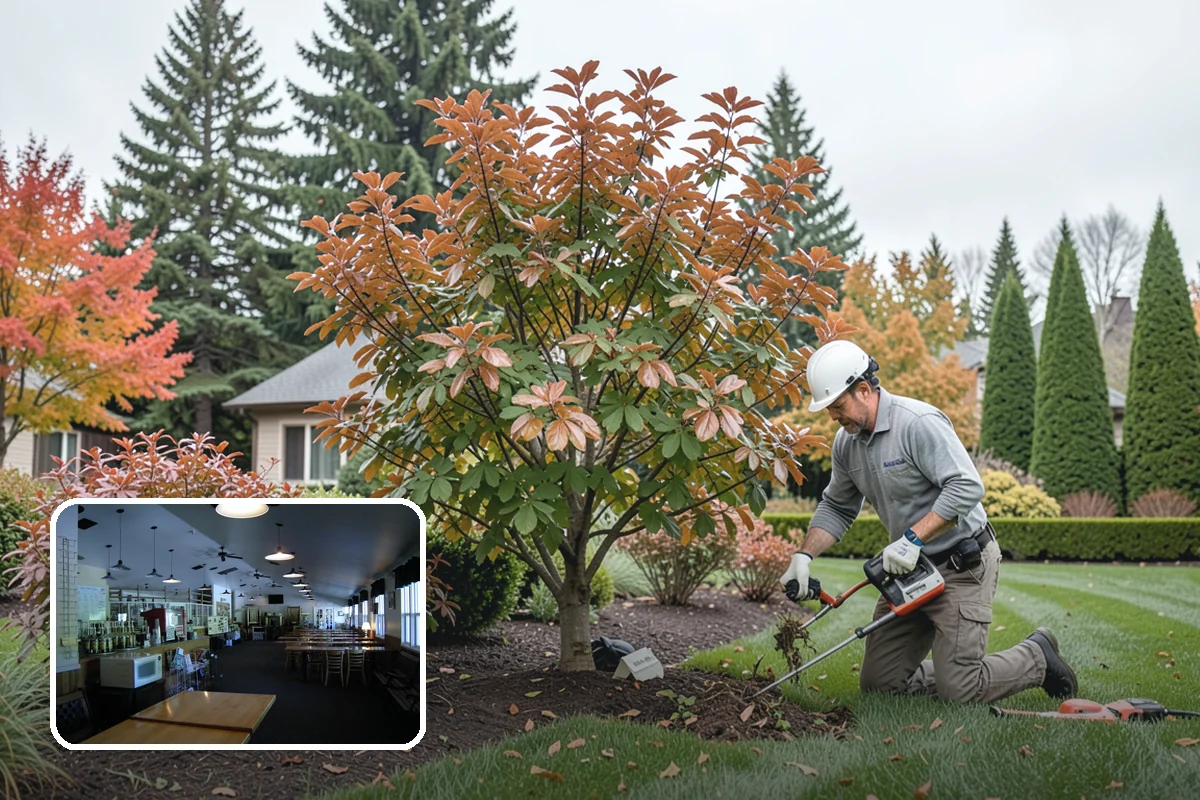 Tree Staking in Black Diamond, King County, WA - Steadies new or leaning trees during establishment