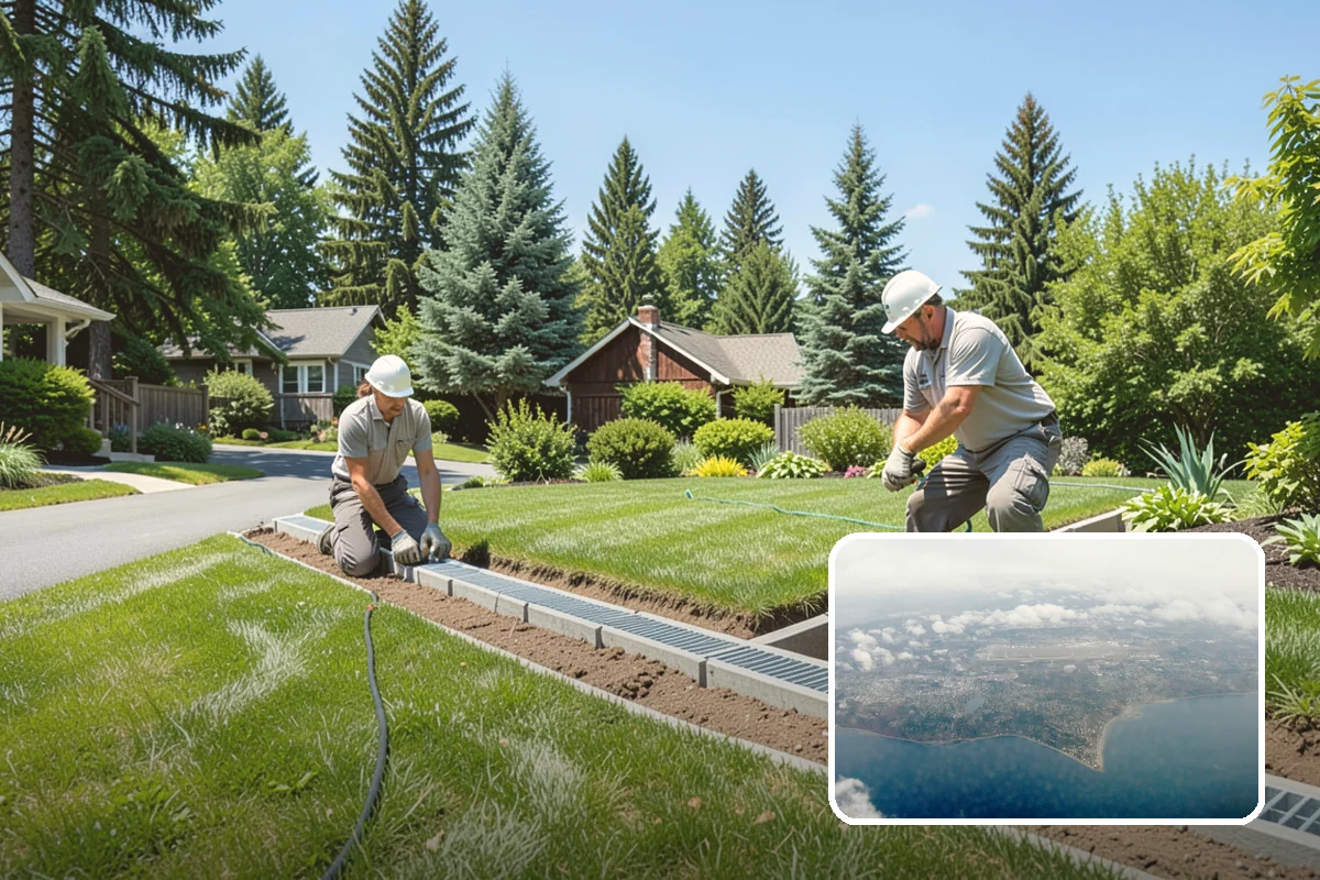 Tree Staking in Burien, King County, WA - Steadies new or leaning trees during establishment