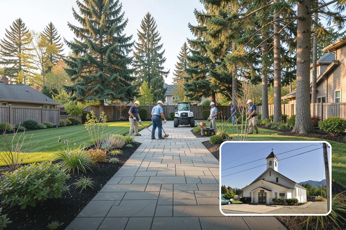 Tree Staking in Concrete, Skagit County, WA - Steadies new or leaning trees during establishment