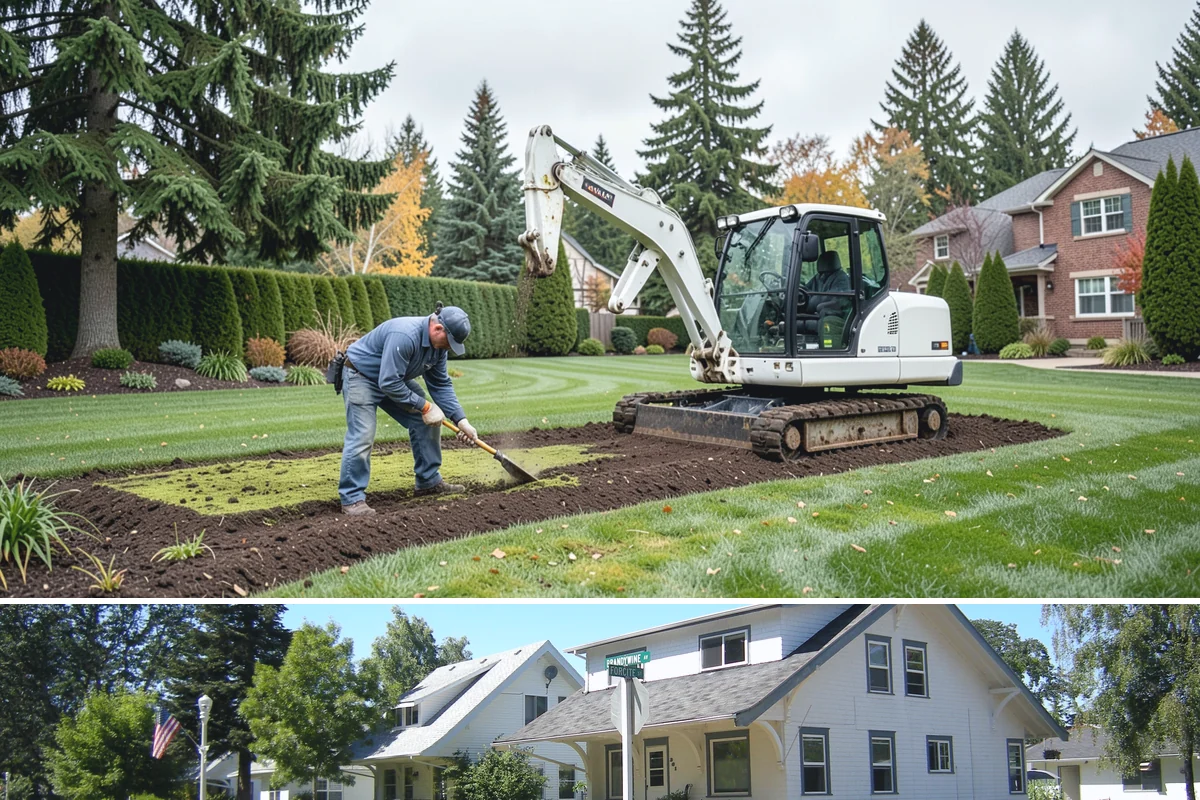 Tree Staking in DuPont, Pierce County, WA - Most useful at fall and spring planting and ahead of the wind-driven storm season that sweeps the Sound.