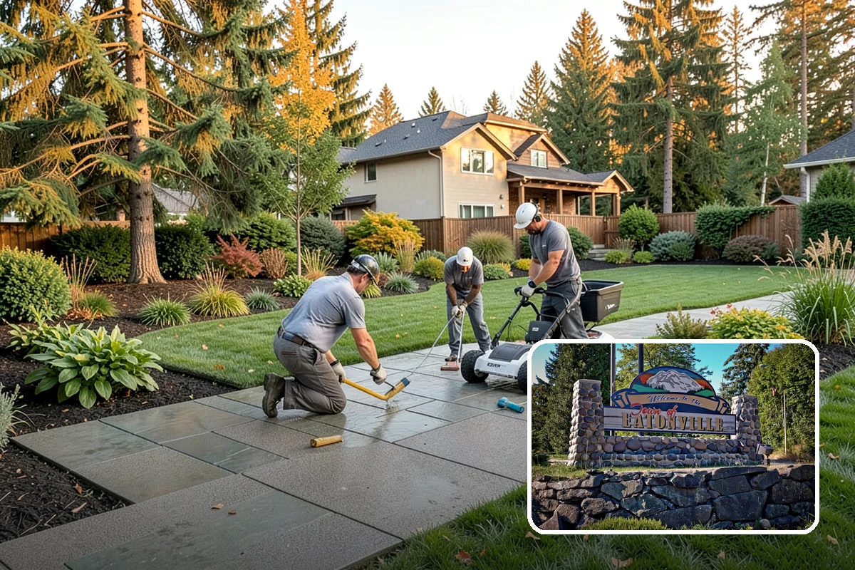 Tree Staking in Eatonville, Pierce County, WA - Steadies new or leaning trees during establishment