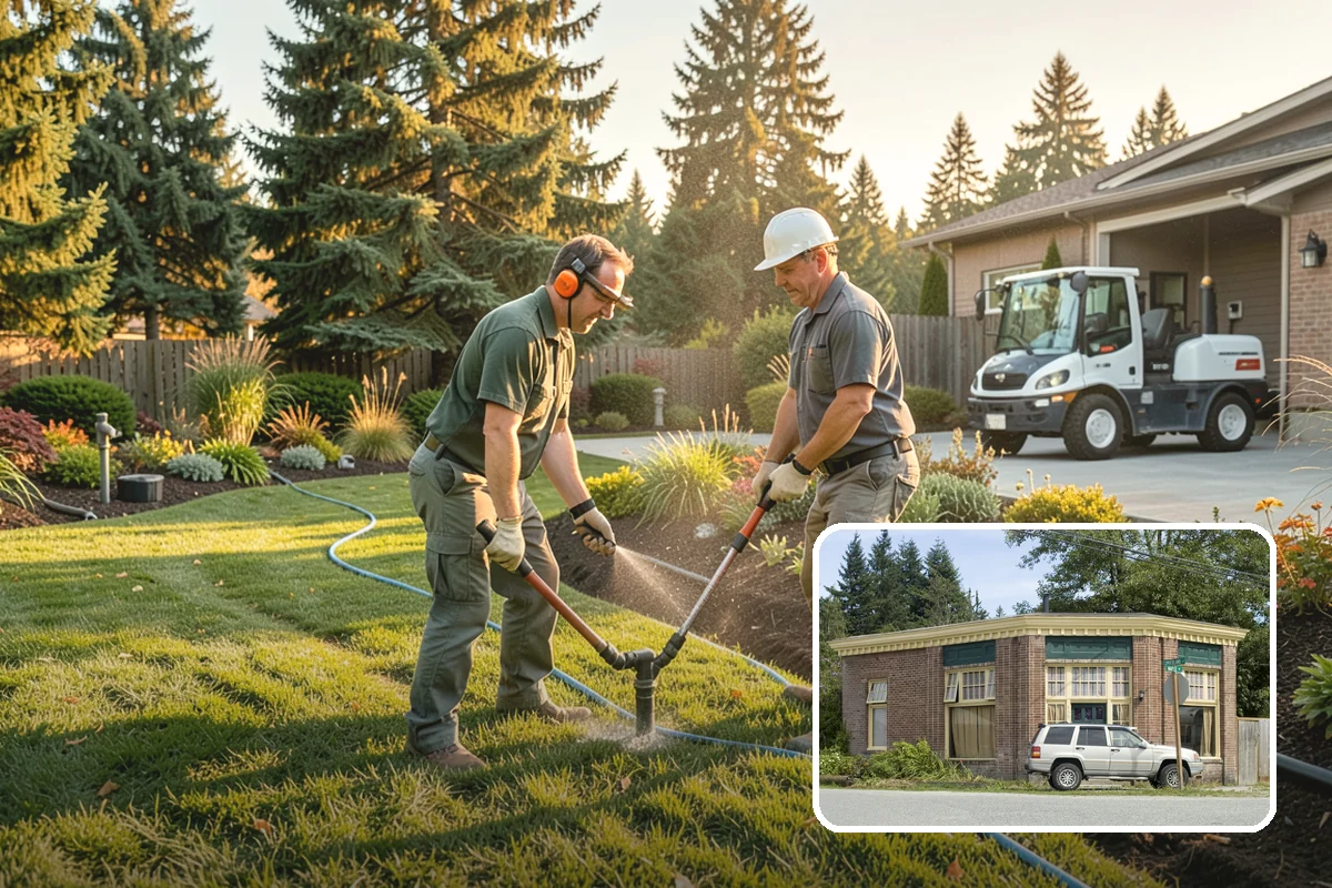 Tree Staking in Hamilton, Skagit County, WA - Steadies new or leaning trees during establishment