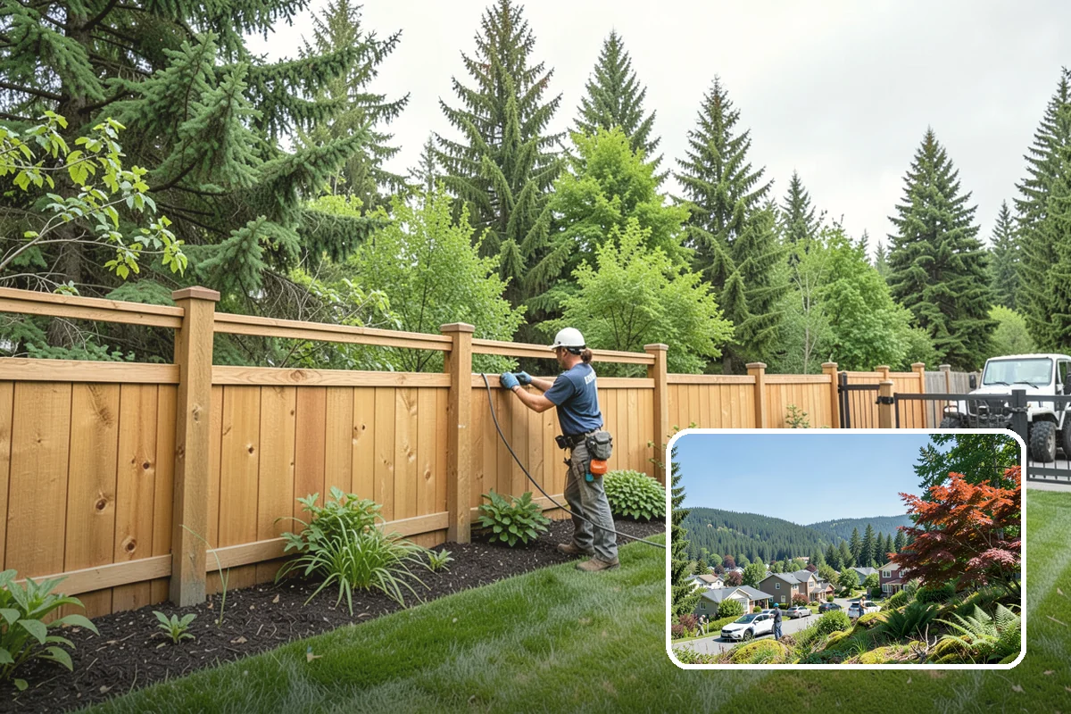 Tree Staking in Index, Snohomish County, WA - Steadies new or leaning trees during establishment
