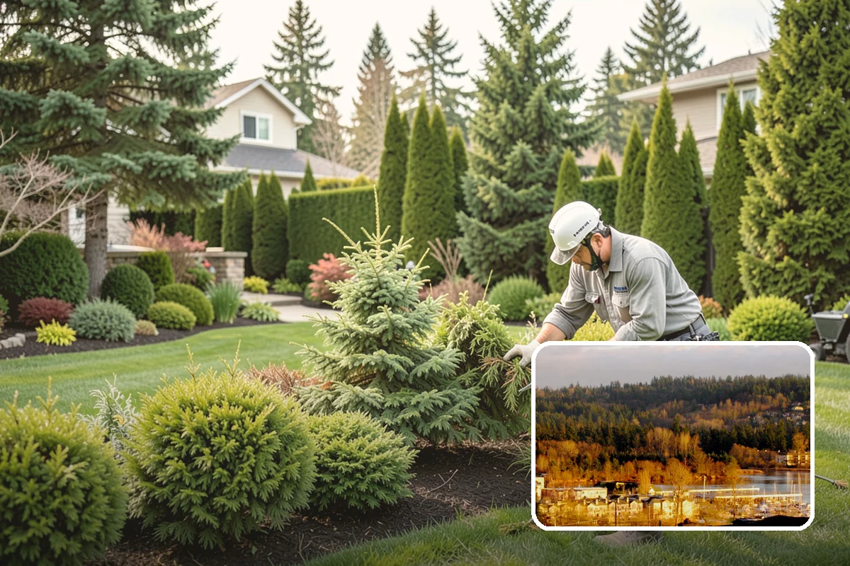 Tree Staking in Kenmore, King County, WA - Steadies new or leaning trees during establishment