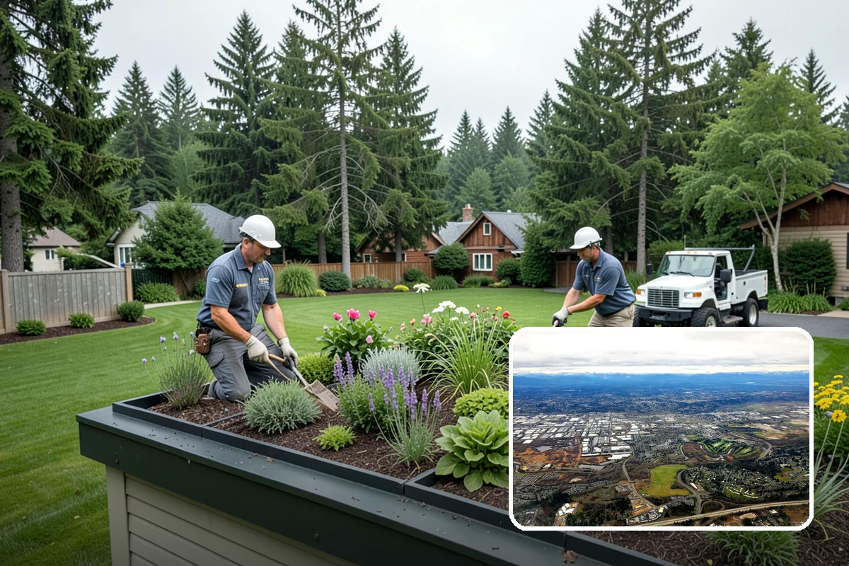 Tree Staking in Kent, King County, WA - Steadies new or leaning trees during establishment