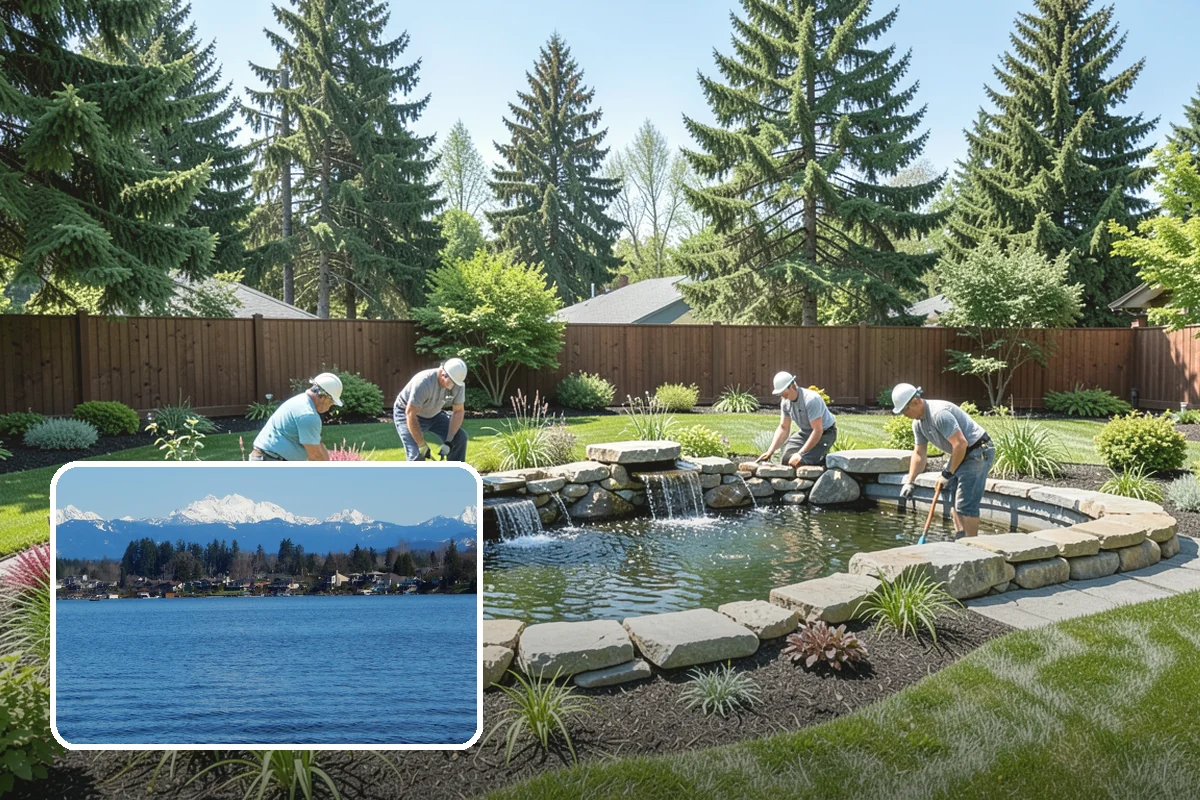 Tree Staking in Lake Stevens, Snohomish County, WA - Steadies new or leaning trees during establishment