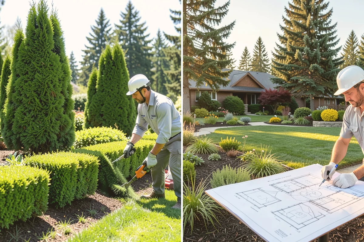 Tree Staking in Langley, Island County, WA - Assess the tree, lean, and prevailing wind