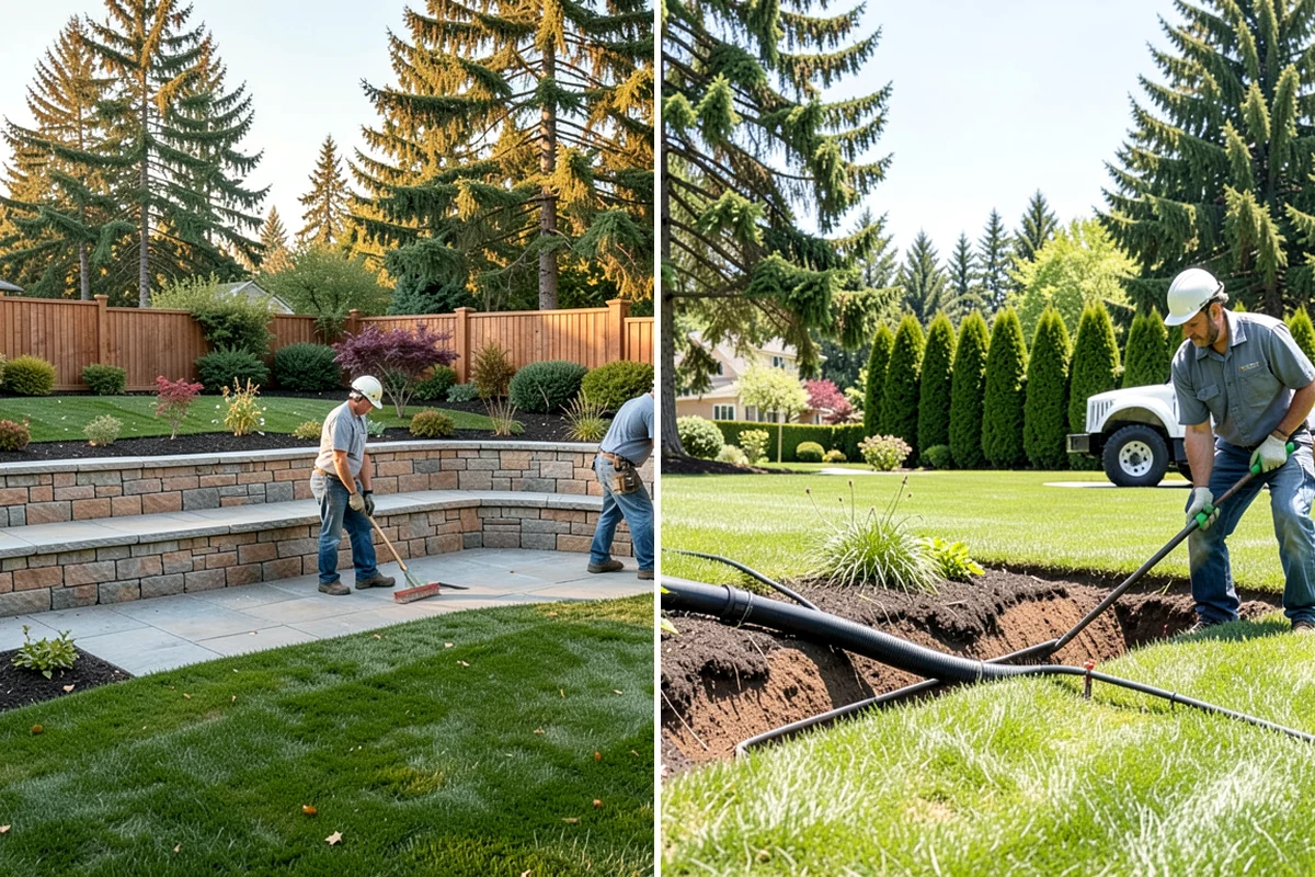 Tree Staking in Maple Valley, King County, WA - Assess the tree, lean, and prevailing wind