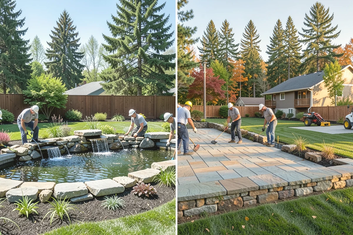 Tree Staking in North Bend, King County, WA - Assess the tree, lean, and prevailing wind