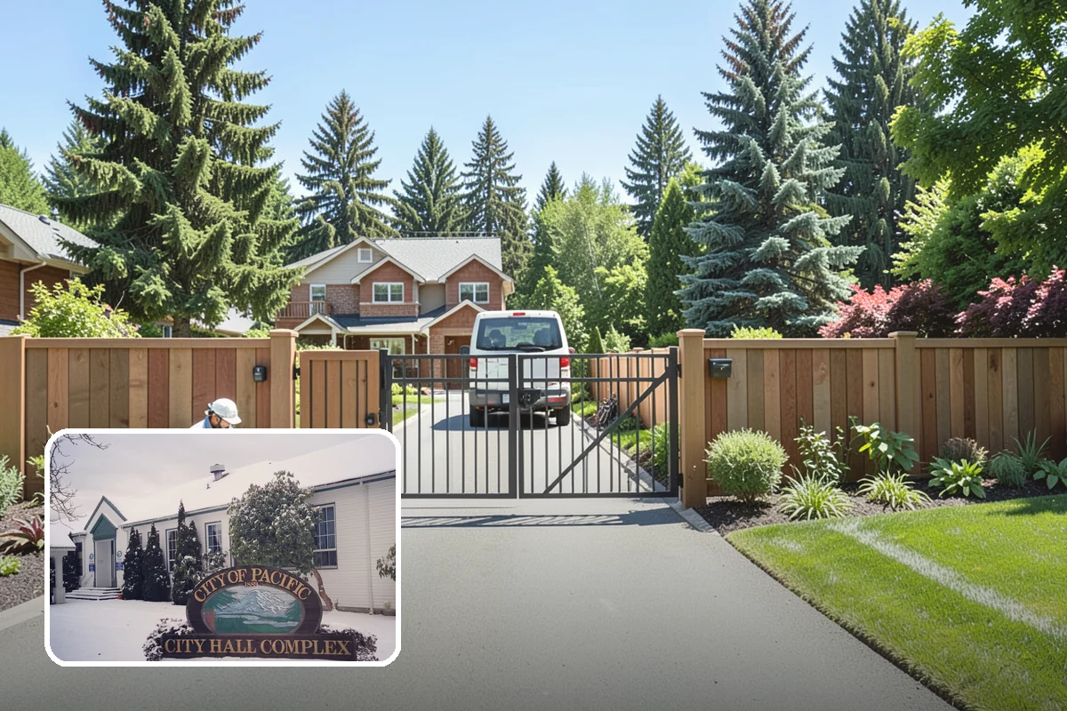 Tree Staking in Pacific, King County, WA - Steadies new or leaning trees during establishment