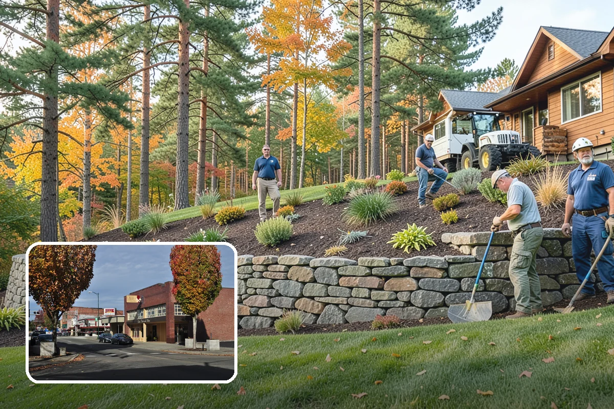 Tree Staking in Puyallup, Pierce County, WA - Steadies new or leaning trees during establishment