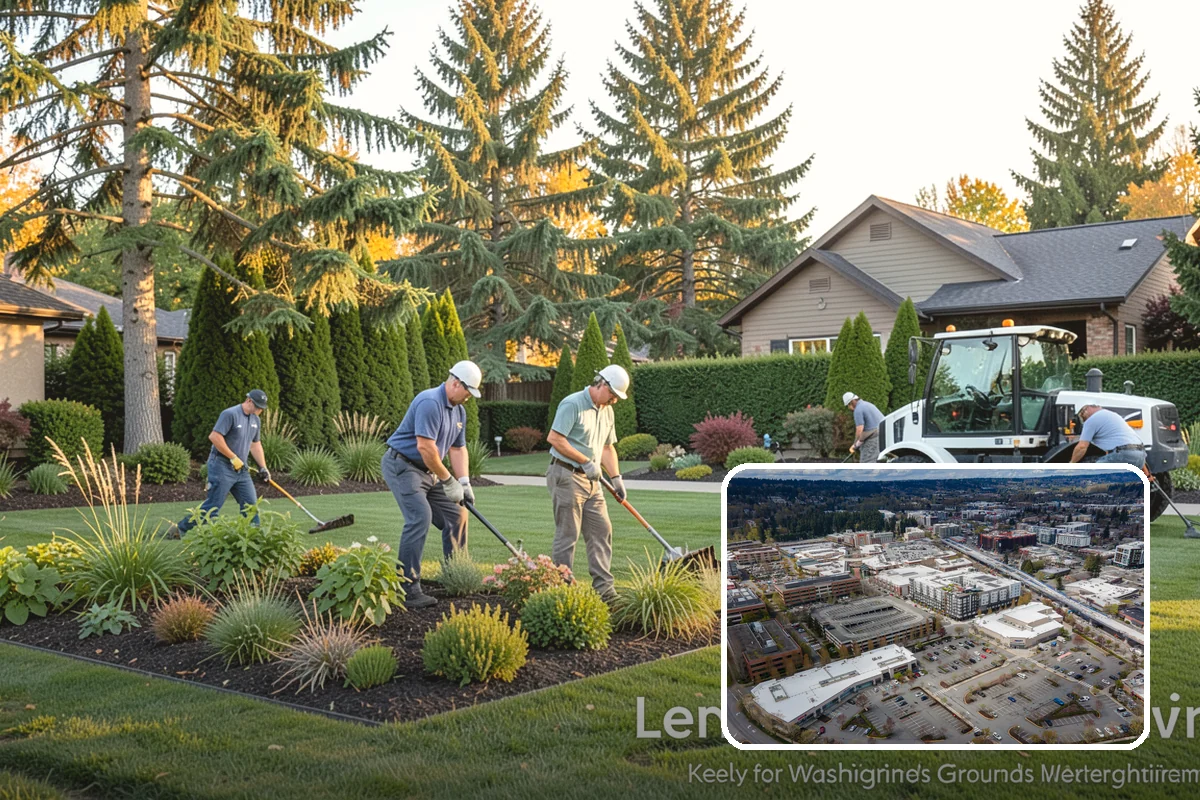 Tree Staking in Redmond, King County, WA - Steadies new or leaning trees during establishment